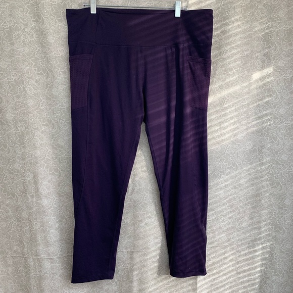 Zobha Pants - Z by Zobha workout pants XXL Purple